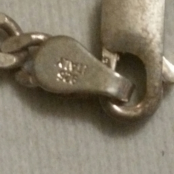 Turquoise pendant with silver Italian chain - Picture 4 of 4